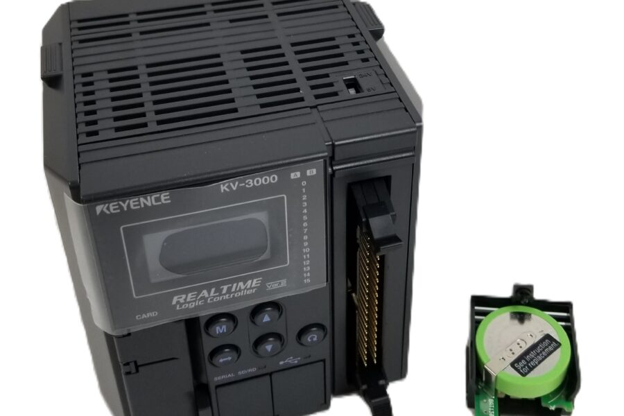 NEW LISTING! FREE EXPEDITED PRIORITY MAIL SHIPPING! Keyence KV-3000 Real Time Programmable Logic Controller Built-In Serial Port NEW