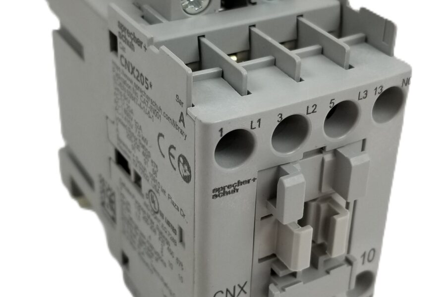 NEW LISTING! FREE EXPEDITED PRIORITY MAIL SHIPPING! Sprecher + Schuh CNX-205-120 Contactor SER. A 15A 120Vac 3Main Poles 1NO Aux NEW