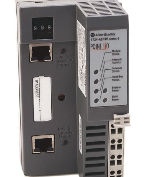 NEW LISTING! FREE EXPEDITED PRIORITY MAIL SHIPPING! Allen-Bradley 1734-AENTR POINT I/O Dual Port Network Adapter Ser C SEALED NEW