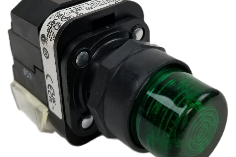 NEW LISTING! FREE EXPEDITED PRIORITY MAIL SHIPPING! Allen-Bradley 800H-PRTH16G Pilot Light Push to Test Green Lens Button 30mm NEW