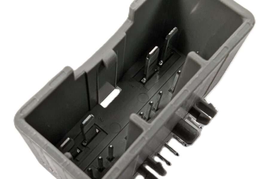 NEW LISTING! FREE SHIPPING! 360pc 14-Pin Right Angle Header Connector 6.3 System Conn. 14P-A Gray Zytel NEW