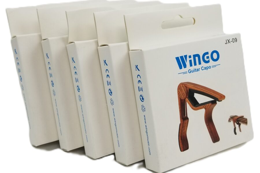 NEW LISTING! FREE EXPEDITED PRIORITY MAIL SHIPPING! 5pc WINGO JX-09 Guitar Capo for Acoustic & Electric 5 Picks Included Free NEW