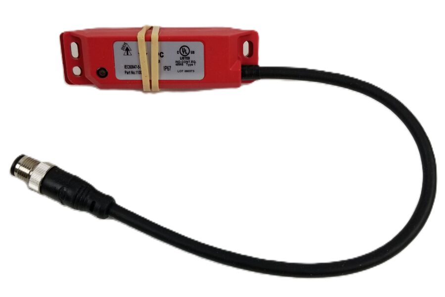 NEW LISTING! FREE EXPEDITED PRIORITY MAIL SHIPPING! LPC LPC-110008 Non Contact Coded Safety Switch M12 8-Pin 2NC 1NO Contacts NEW