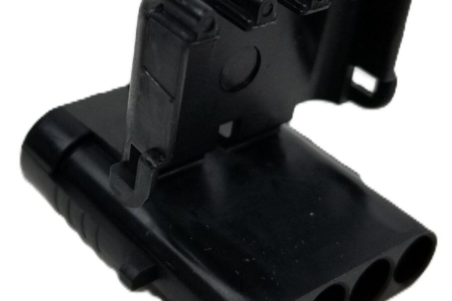 NEW LISTING! FREE SHIPPING! 800pcs Aptiv 12010974 Male Connector Weather Pack 4 Pin Black In Line Sealed NEW