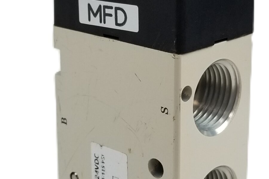 NEW LISTING! FREE EXPEDITED PRIORITY MAIL SHIPPING! Bimba MFD M4V410-15-24VDC Solenoid Valve Single 1/2 Inch NPT 20-115 PSI NEW