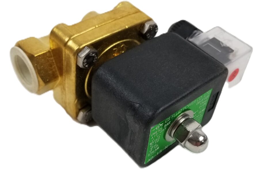 NEW LISTING! FREE EXPEDITED PRIORITY MAIL SHIPPING! CS Fluid Power Co AD-15-N-G2-120VAC-N Solenoid Valve 1/2″ NPT 120Vac NEW