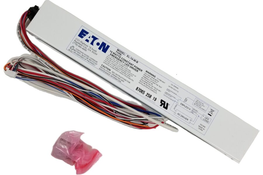 NEW LISTING! FREE EXPEDITED PRIORITY MAIL SHIPPING! Eaton EL-14-W-B Sure-Lites 14W Constant Power Output Battery Pack 120-277V NEW