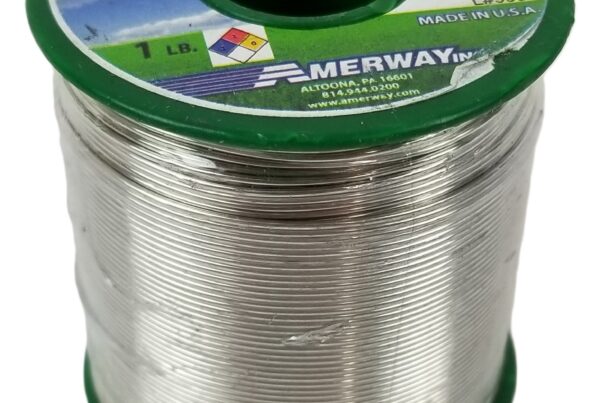 NEW LISTING! FREE EXPEDITED PRIORITY MAIL SHIPPING! 1Lb Amerway SAC305 Lead Free Solder .032″ 0.81mm Dia Sn96.5 Ag3 Cu.5 No Clean NEW