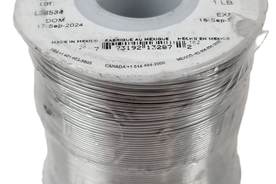 NEW LISTING! FREE EXPEDITED PRIORITY MAIL SHIPPING! 1lb AIM 13287 60/40 Solder .025″ .64mm Diameter Rosin Activated RA 3% Flux NEW