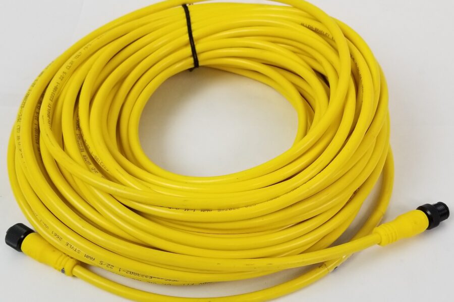 NEW LISTING! FREE EXPEDITED PRIORITY MAIL SHIPPING! Allen-Bradley 889D-F5ACDM-25 Cordset 5Pin M/F Straight 25M 22AWG Yellow PVC NEW