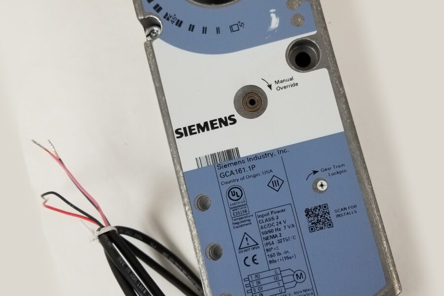 NEW LISTING! FREE EXPEDITED PRIORITY MAIL SHIPPING! Siemens GCA161.1P Rotary Damper Electronic Actuator 160 in-lb 24Vac/dc NEW