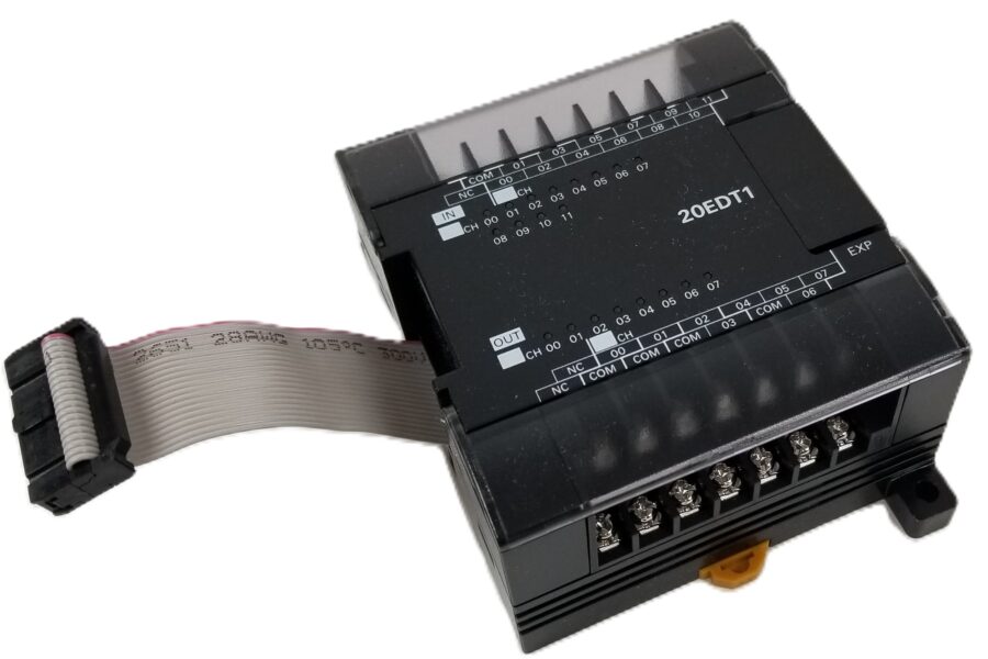 NEW LISTING! FREE EXPEDITED PRIORITY MAIL SHIPPING! Omron CP1W-20EDT1 PLC I/O Expansion Unit 12×24 VDC Inputs 8xPNP Outputs 0.3A NEW