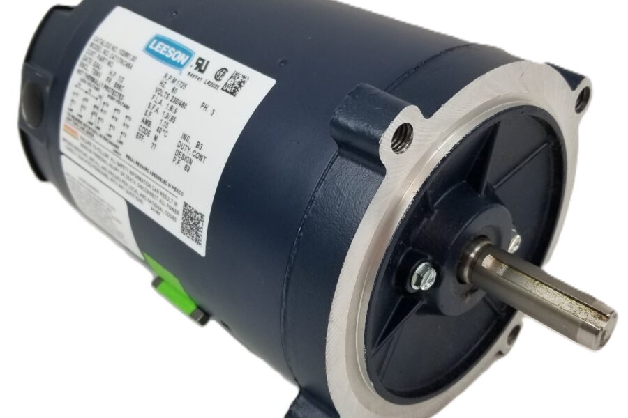NEW LISTING! FREE SHIPPING! Leeson C4T17NC46A General Purpose Motor 1/2HP 3Ph 60Hz 1725 RPM 230/460V NEW