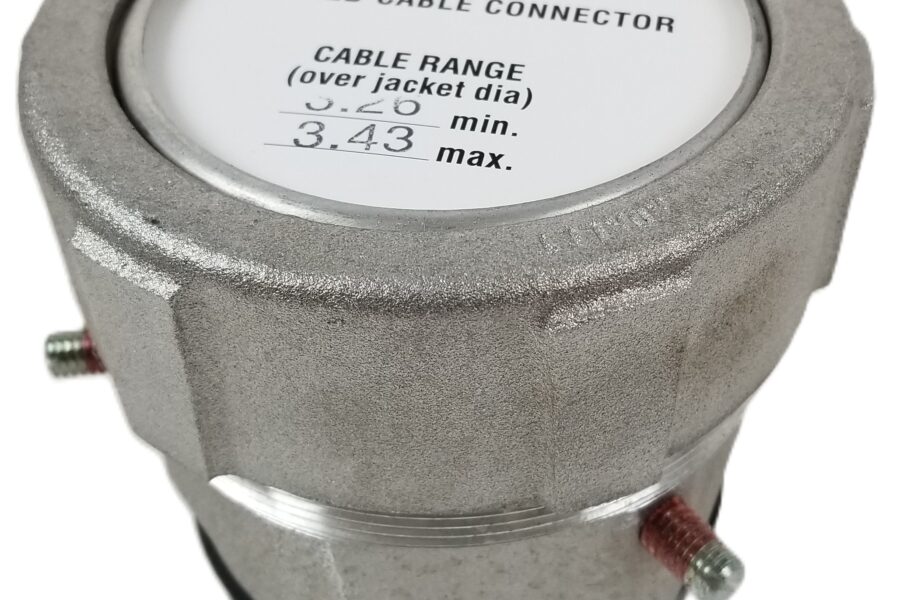 NEW LISTING! FREE EXPEDITED PRIORITY MAIL SHIPPING! Adalet-PLM JAG 343-30 Armored Cable Connectors Cable Range 3.26-3.43 NEW