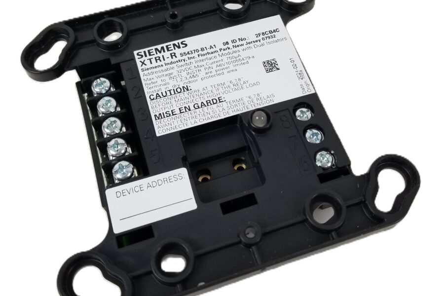 NEW LISTING! FREE EXPEDITED PRIORITY MAIL SHIPPING! Siemens XTRI-R S54370-B1-A1 Addressable Switch Interface Module 32VDC NEW