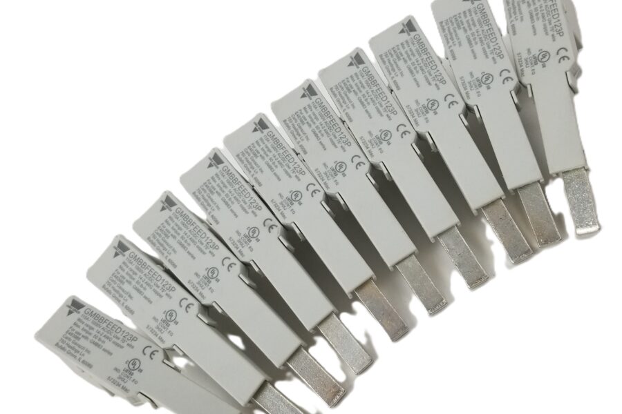 NEW LISTING! FREE EXPEDITED PRIORITY MAIL SHIPPING! 10pcs GMBBFEED123P CARLO GAVAZZI Feeder Terminal 115A 1000V AC/DC 14-2AWG NEW