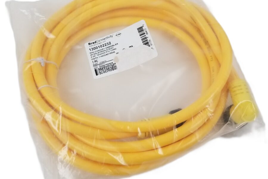 NEW LISTING! FREE EXPEDITED PRIORITY MAIL SHIPPING! Molex Brad Connectivity 1300102232 Mini-Change Cable Assembly 4.2M 4P M/F NEW