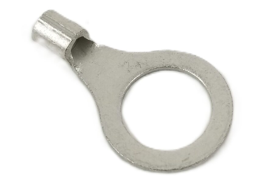 NEW LISTING! FREE EXPEDITED PRIORITY MAIL SHIPPING! 500 TE Connectivity Ring Terminal 321165 1/2 Stud Circular 14-16 AWG Crimp NEW