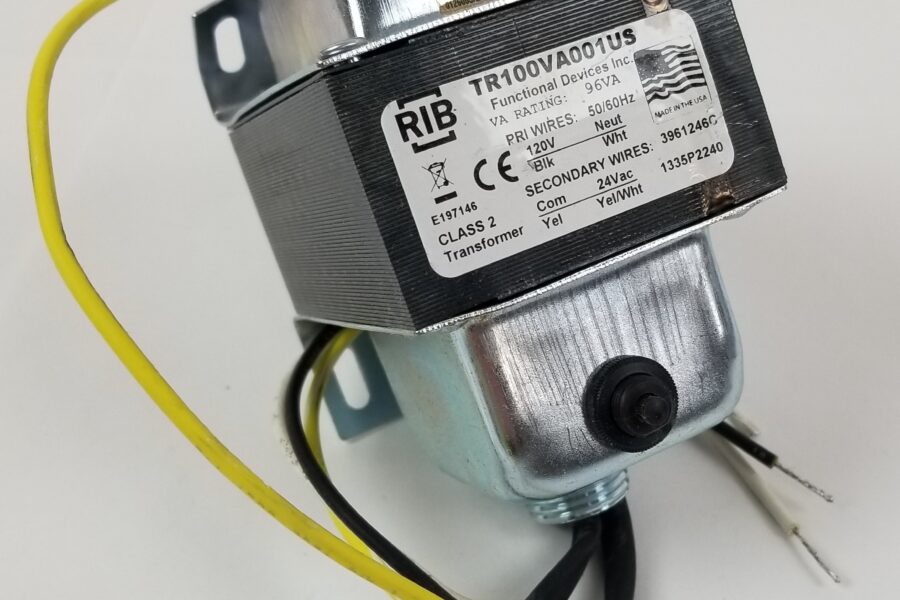 NEW LISTING! FREE EXPEDITED PRIORITY MAIL SHIPPING! Functional Devices TR100VA001US Transformer 96Va 50/60Hz 120Pri to 24Vac Sec NEW