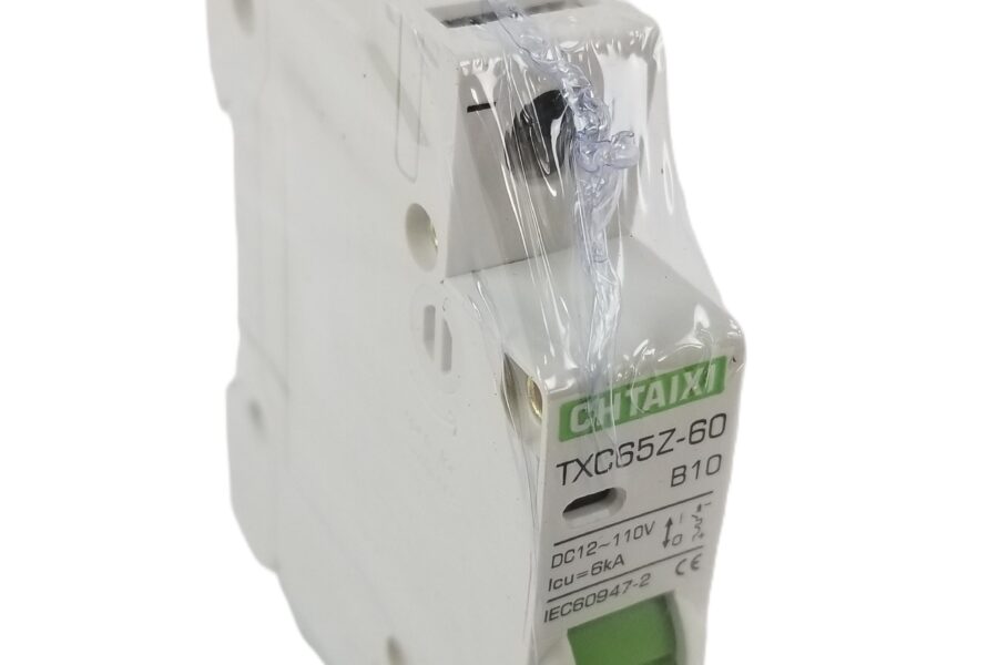 NEW LISTING! FREE SHIPPING! CHTAIXI TXC65Z-60 Mini Circuit Breaker 6A 1-Pole 12V-110V DC NEW