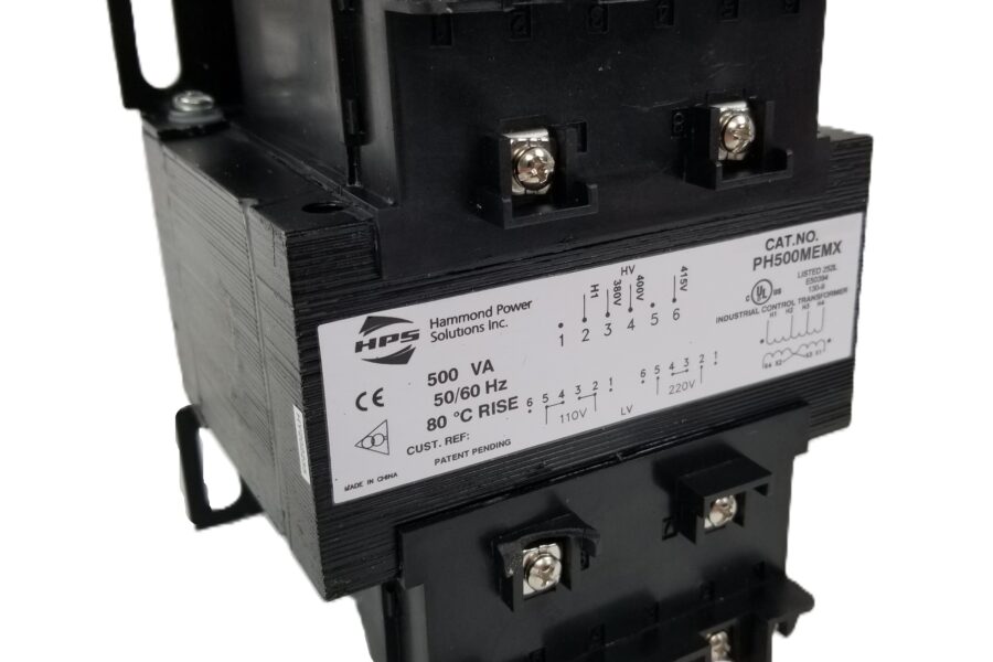 NEW LISTING! FREE SHIPPING! Hammond Power PH500MEMX Transformer 500VA 380/400/415VAC Primary NEW