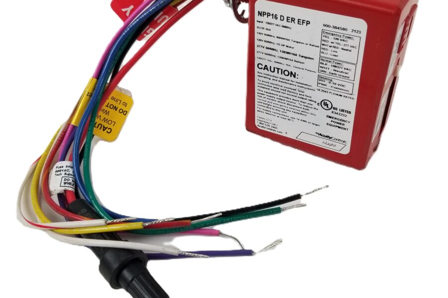 NEW LISTING! FREE EXPEDITED PRIORITY MAIL SHIPPING! Acuity Controls NPP16-D-ER-EFP Emergency Power/Relay Pack, 0-10VDC Dimming NEW