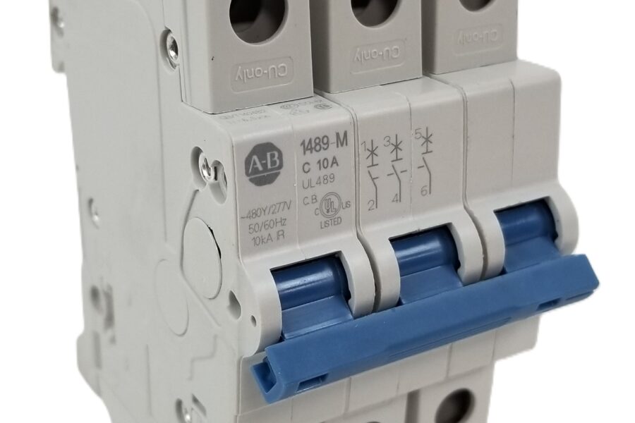 NEW LISTING! FREE EXPEDITED PRIORITY MAIL SHIPPING! Allen Bradley 1489-M3C100 Molded Case Circuit Breaker 10 Amp 3 Pole NEW