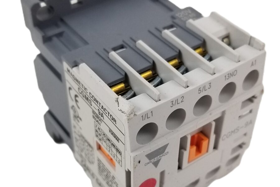 NEW LISTING! FREE EXPEDITED PRIORITY MAIL SHIPPING! Carlo Gavazzi CGMS-9A-120-10 Mini Magnetic Contactor 9A 120Vav 50/60Hz NEW
