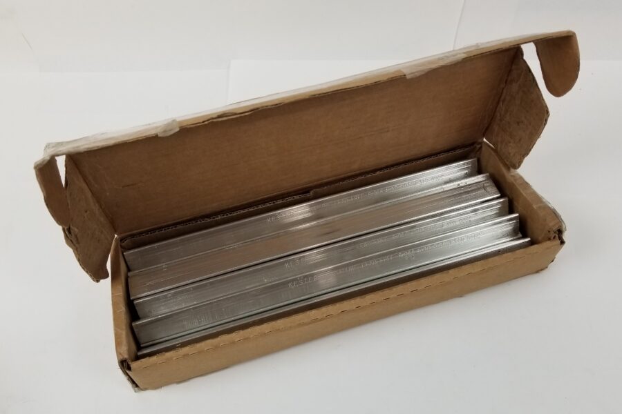 NEW LISTING! FREE EXPEDITED PRIORITY MAIL SHIPPING! 15 1.66LB Bars Kester 44-7068-0000 Lead Free SAC305 Solder Bar SN96.5 3AG 0.5CU