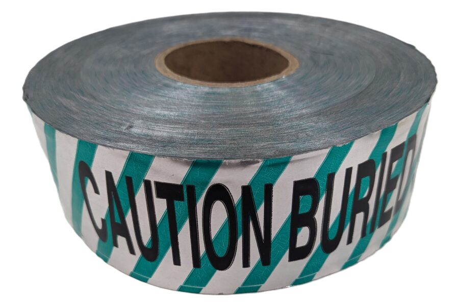NEW LISTING! FREE EXPEDITED PRIORITY MAIL SHIPPING! Detectable Tape CAUTION:BURIED SEWER LINE BELOW 5mil 3″x1000ft NEW