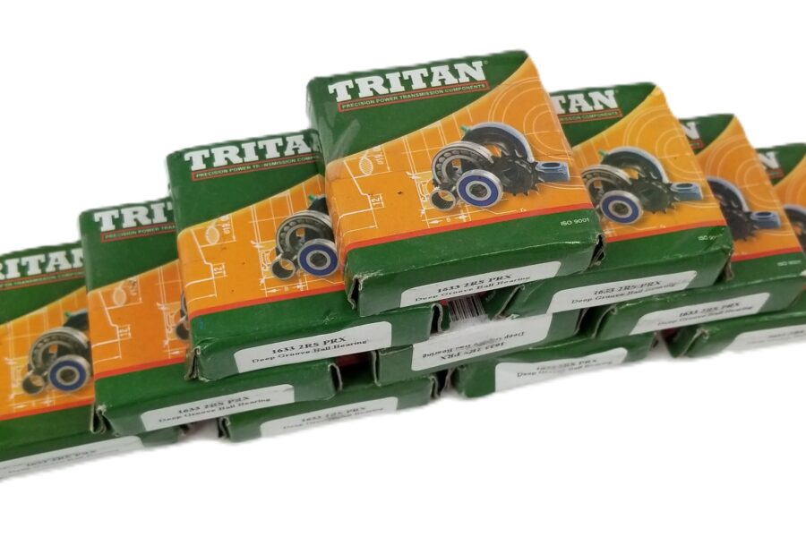 NEW LISTING! FREE EXPEDITED PRIORITY MAIL SHIPPING! 10 Tritan 1633 2RS PRX Deep Groove Ball Bearing .625″ Bore 1.75″ Outside Dia NEW