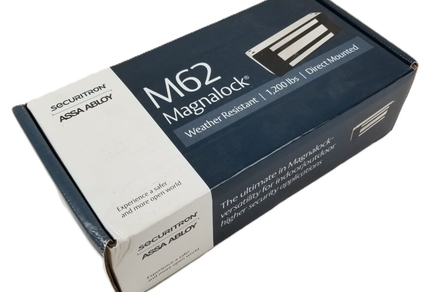 NEW LISTING! FREE EXPEDITED PRIORITY MAIL SHIPPING! Assa Abloy Securitron M62-OS Magnalock M62 1200lbs 12/24Vdc Direct Mounted NEW