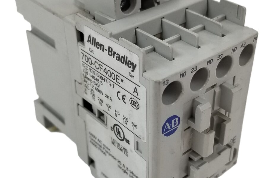 NEW LISTING! FREE EXPEDITED PRIORITY MAIL SHIPPING! Allen-Bradley Control Relay 700-CF400E* SER. A 24Vdc 25A 3 Phase 600VAC