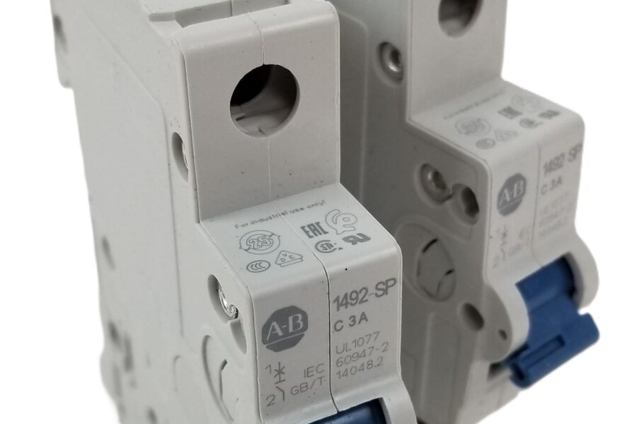 NEW LISTING! FREE EXPEDITED PRIORITY MAIL SHIPPING! 2 Allen-Bradley 1492-SPM1C030 Ser. D Supplementary Protector 3A 277Vac 48Vdc NEW