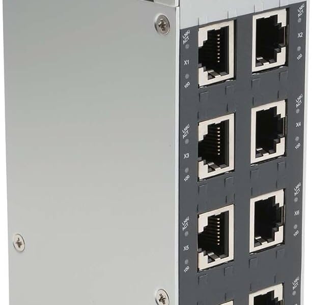 NEW LISTING! FREE EXPEDITED PRIORITY MAIL SHIPPING! Phoenix Contact 2891929 FL SWITCH SFN 8TX Industrial Ethernet Switch 10/100 Mbps