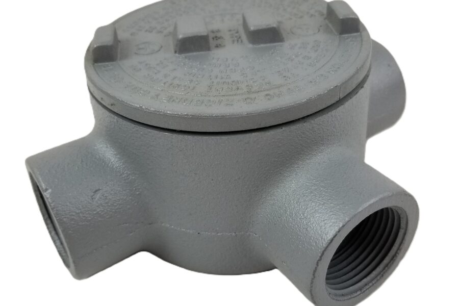 NEW LISTING! FREE EXPEDITED PRIORITY MAIL SHIPPING! Appleton Emerson Electric GRT100 Explosionproof Conduit Outlet Box NEW