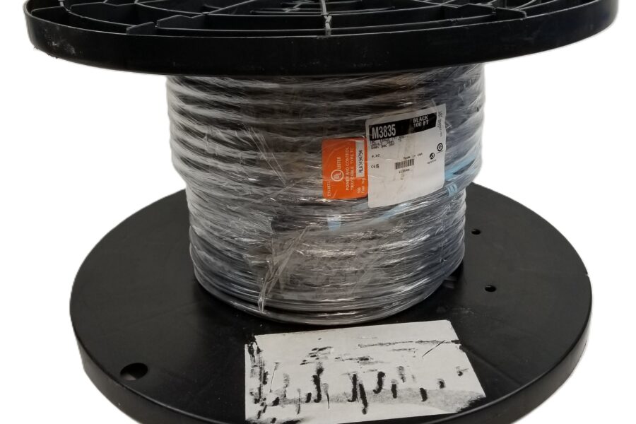 NEW LISTING! FREE SHIPPING! 100ft Alpha M3835 BK005 CABLE 10Conductor 16AWG BLACK 600V Multi-Conductor NEW