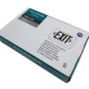 NEW LISTING! FREE SHIPPING! Chloride by Signify VERWEM LED Red Exit Sign Compact Plastic Battery Backup NEW