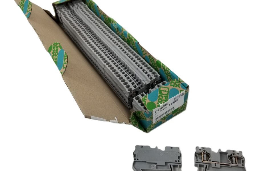 NEW LISTING! FREE EXPEDITED PRIORITY MAIL SHIPPING! 50 Phoenix Contact 3031364 Terminal Block Feed Through 2 Position Gray 10-28 AWG https://ebay.us/m/K1g1iz