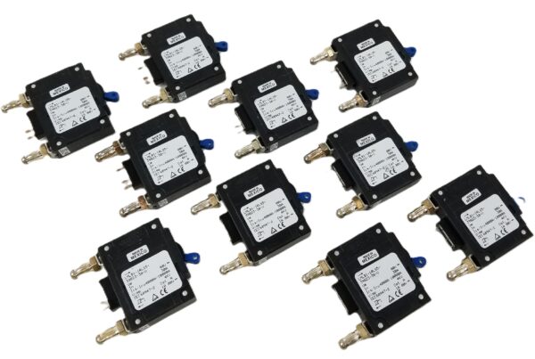 NEW LISTING! FREE EXPEDITED PRIORITY MAIL SHIPPING! 10 Sensata AIRPAX LMLB1-1RLS5-39823-30-V Circuit Breaker 80V 30A 1PoleBullet NEW