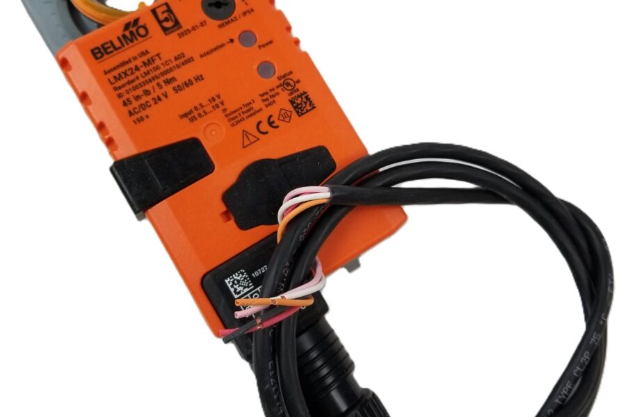 NEW LISTING! FREE EXPEDITED PRIORITY MAIL SHIPPING! Belimo LMX24-MFT Non-Spring Return Damper Actuator 45 in-lb 24VAC/DC NEW