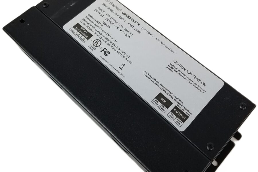 NEW LISTING! FREE EXPEDITED PRIORITY MAIL SHIPPING! Omnidrive X DI-ODX-24V120W-J 20386 Dimmable LED Driver Out: 24Vdc In: 100-277Vac