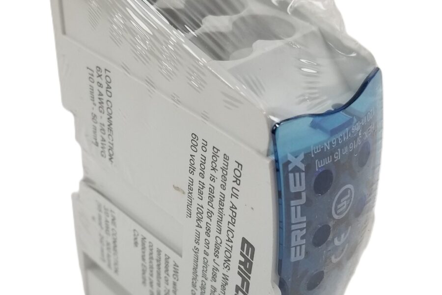 NEW LISTING! FREE EXPEDITED PRIORITY MAIL SHIPPING! nVent UD6C500AL Eriflex Power Distribution Block Cable to Six Cables NEW