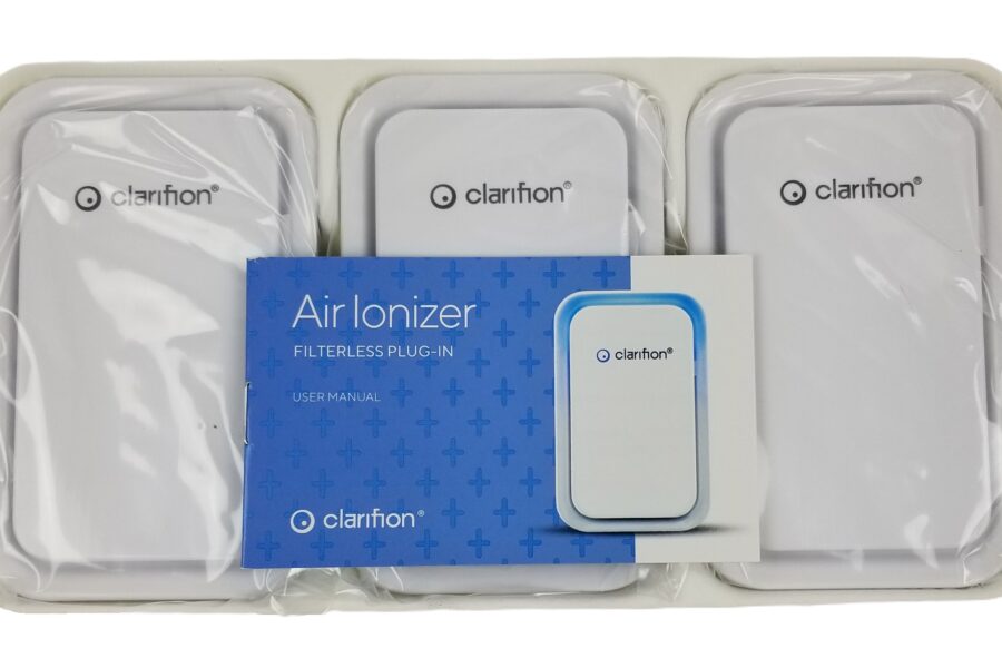 NEW LISTING! FREE EXPEDITED PRIORITY MAIL SHIPPING! 3pc Clarifion GL-139 Filterless Plug-In Air Iionizer 120V 60Hz 1W White NEW
