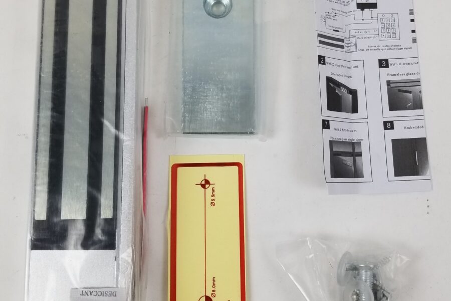 NEW LISTING! FREE EXPEDITED PRIORITY MAIL SHIPPING! Electronic Locks Manufacturing Expert Magnetic Door Lock Kit 12V 180kg 350lb NEW