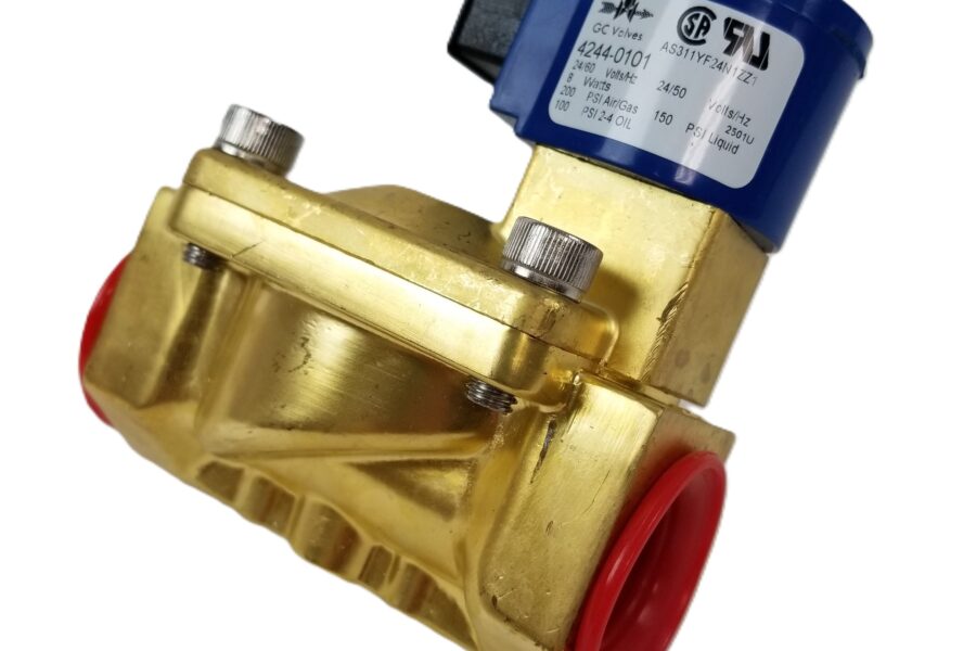 NEW LISTING! FREE EXPEDITED PRIORITY MAIL SHIPPING! GC Valves 4244-0101 Solenoid Valve 8W 200 PSI Air/Gas 100 PSI 2-4 Oil NEW