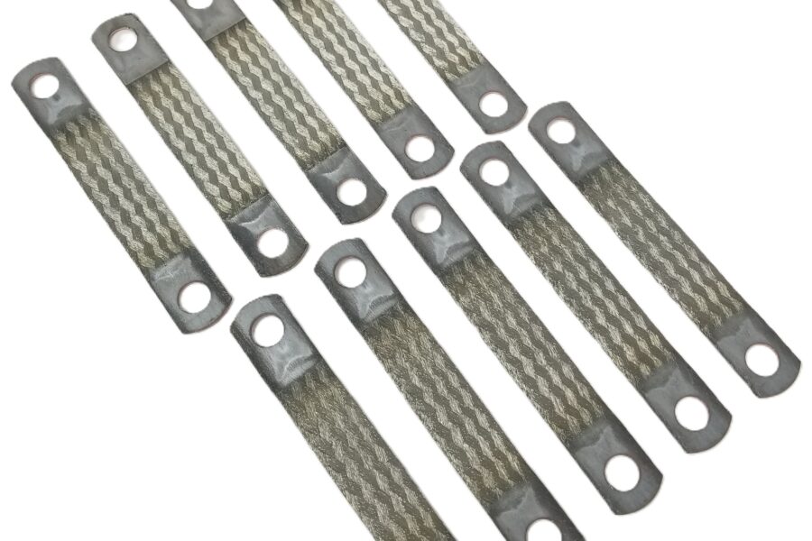 NEW LISTING! FREE EXPEDITED PRIORITY MAIL SHIPPING! 10 nVent MBJ25-100-10 556670 99GF Grounding Bonding Braid 150A Tinned Copper NEW