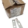 NEW LISTING! FREE EXPEDITED PRIORITY MAIL SHIPPING! 50 BURNDY YAV27L2NTCFX Standard Barrel Compression Terminal 2-Hole 3/0 AWG NEW