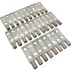 NEW LISTING! FREE EXPEDITED PRIORITY MAIL SHIPPING! 29 BURNDY YAV27L2NTCFX Standard Barrel Compression Terminal 2-Hole 3/0 AWG NEW