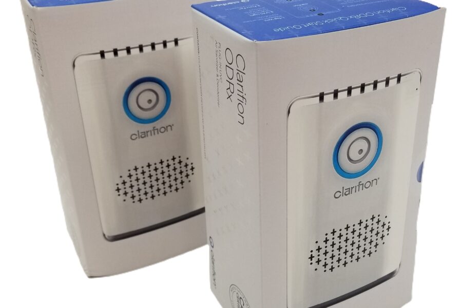 NEW LISTING! FREE EXPEDITED PRIORITY MAIL SHIPPING! 3pk Clarifion ODRx Plug-In UVC Air Sanitizer & Deodorizer 100-240V 60Hz 8W NEW